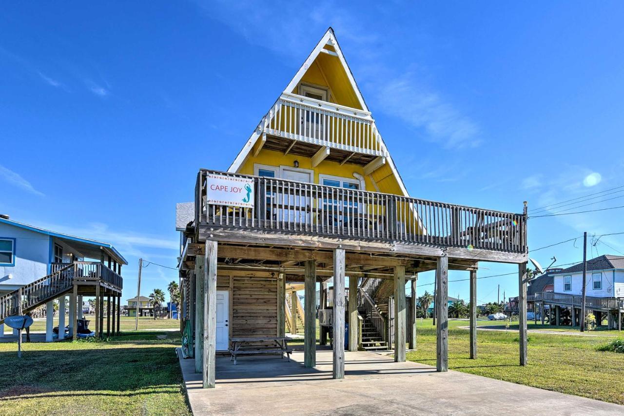 A-Frame Home With Deck - 2 Blocks To Surfside Beach! Zewnętrze zdjęcie