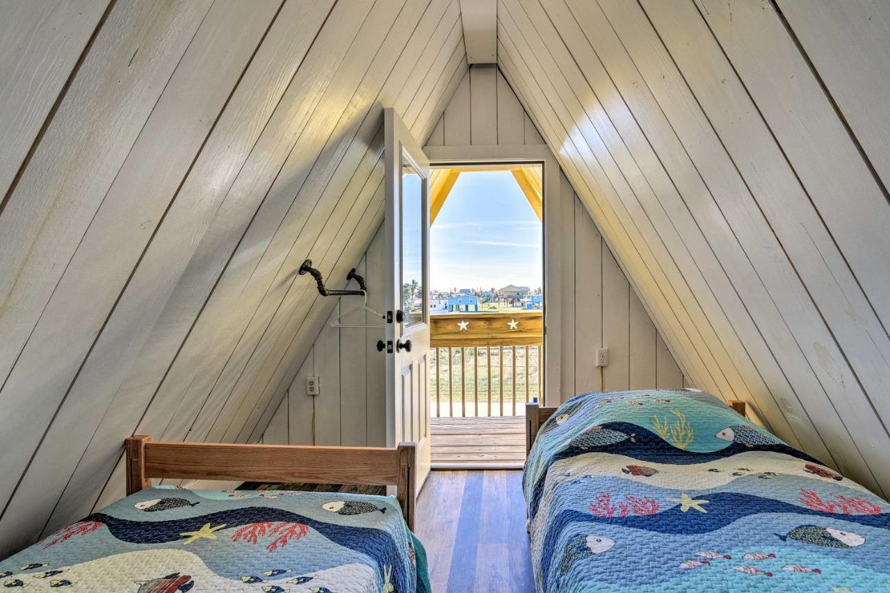 A-Frame Home With Deck - 2 Blocks To Surfside Beach! Zewnętrze zdjęcie